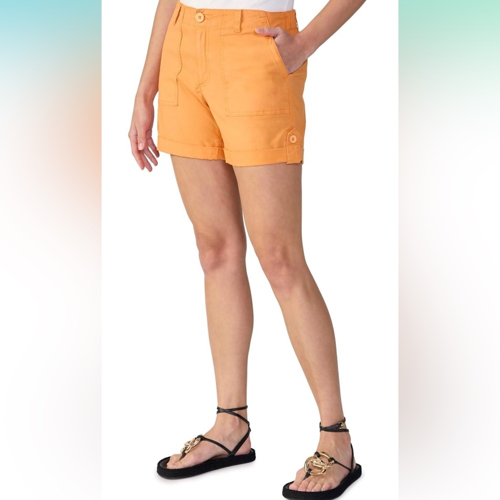 🧡🍑🍊🎃🩳 Sanctuary Orange Shorts